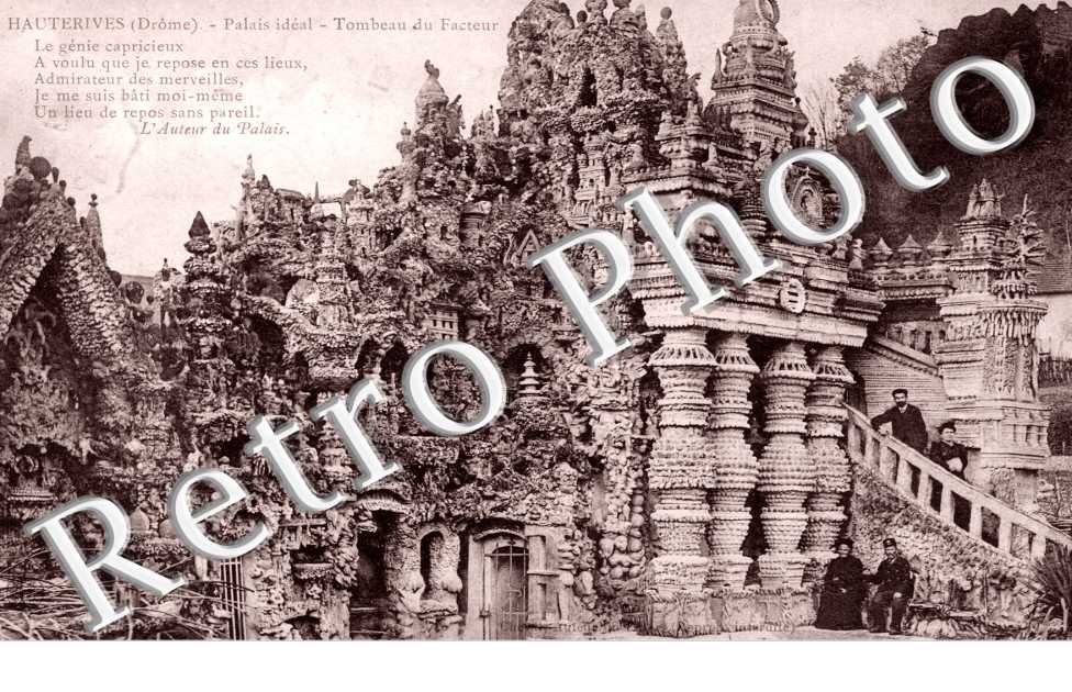 Palais ideal - tombeau du facteur