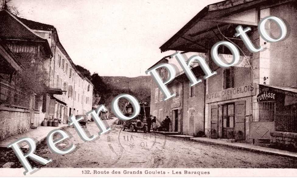Route des grands Goulets - les barraques