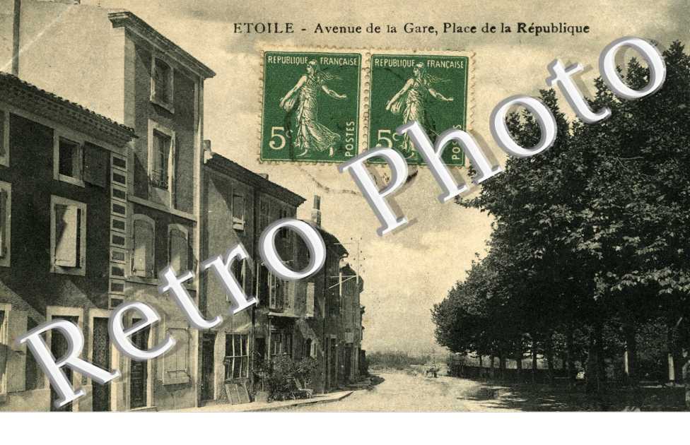 Avenue de la gare - Place de la republique