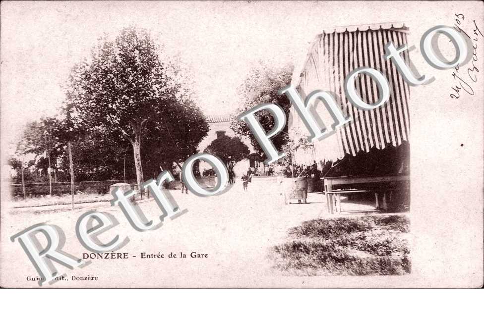 Entree de la gare