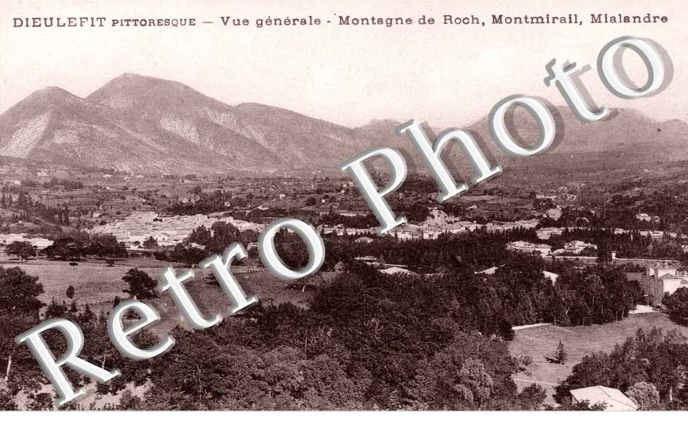 Vue Generale, Montagne de Roch, Montmirail