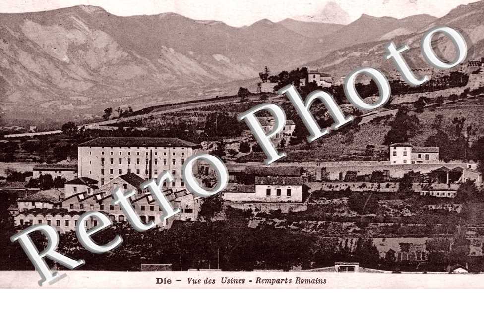 Vue des Usines, Remparts Romains