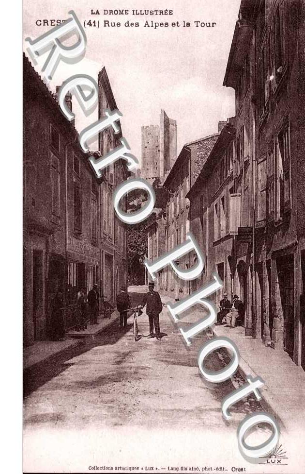 Rue des Alpes et la Tour