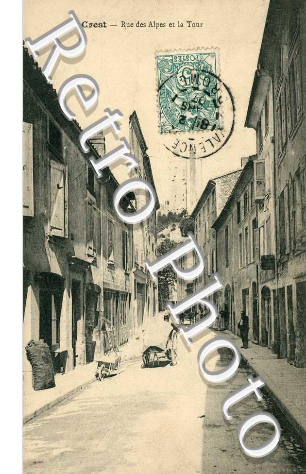 Rue des Alpes et la Tour