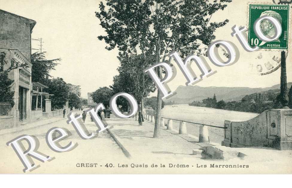 Quais de la Drome - les marroniers