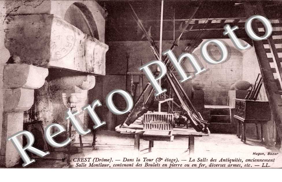 Dans la tour - salle des antiquites