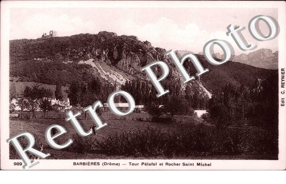 Tour Pelafol et rocher Saint Michel