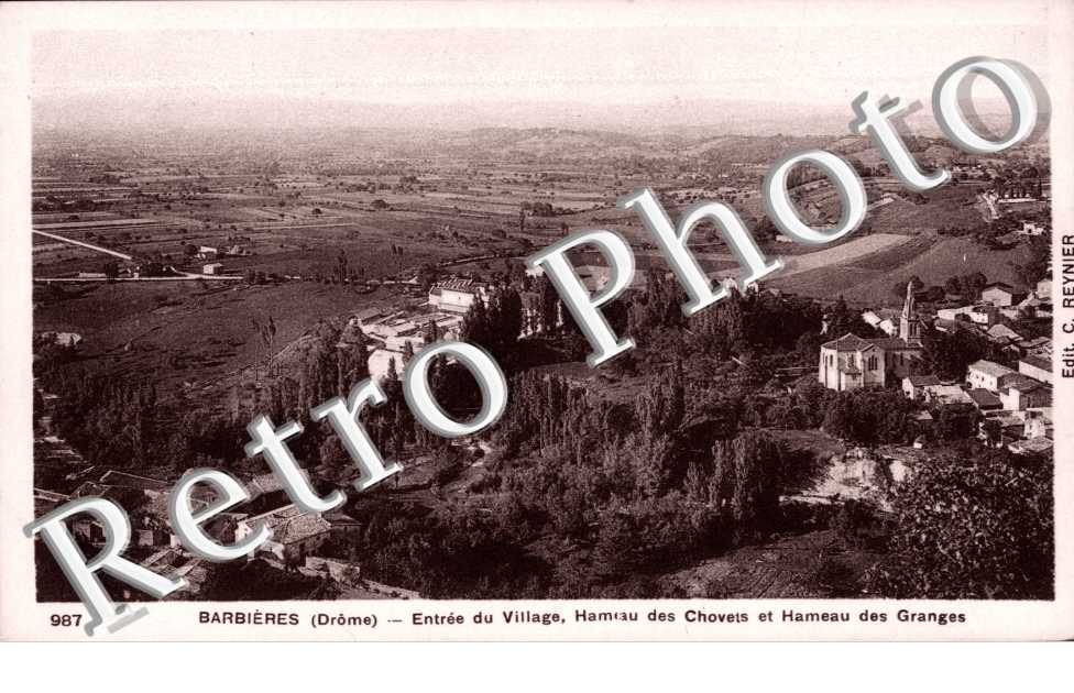 Entree du village - Hameau des Chovets et hameau des Granges