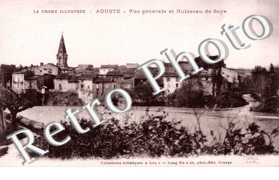 Vue generale et ruisseau de Seye