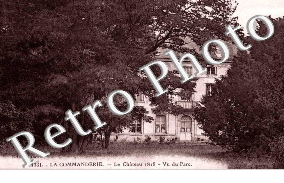 Le chateau vu du parc - La Commanderie