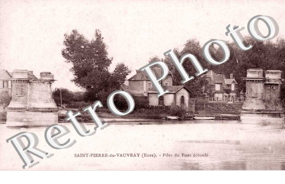 Piles du Pont ecroule