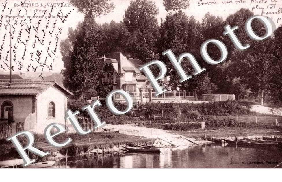 Propriete au bord de la Seine