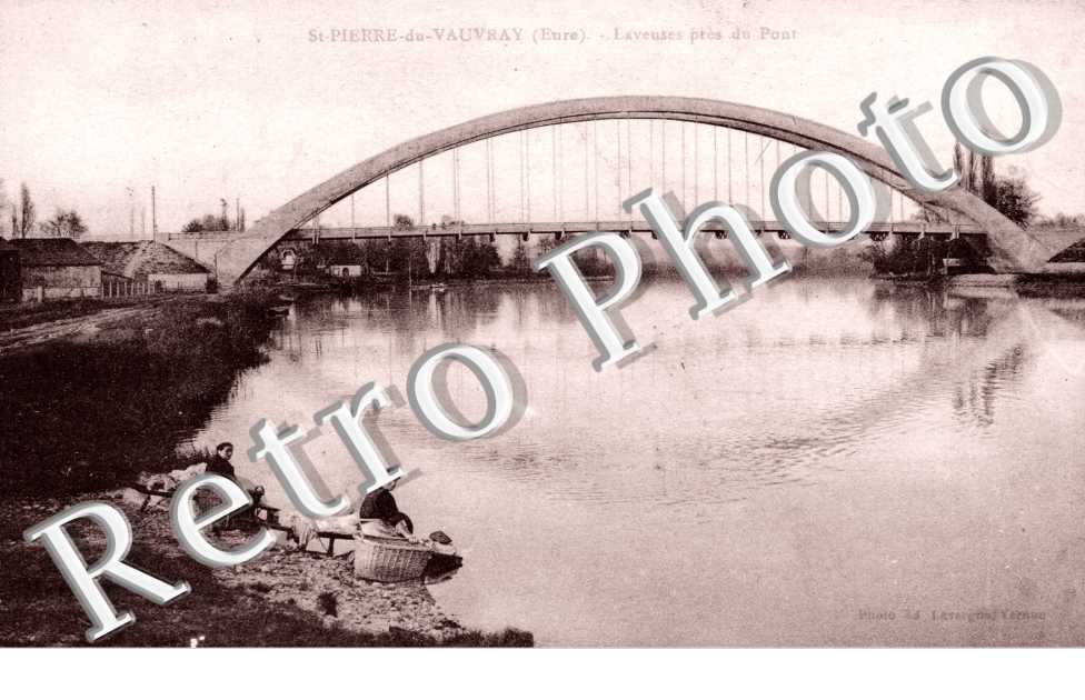 Laveuses pres du Pont