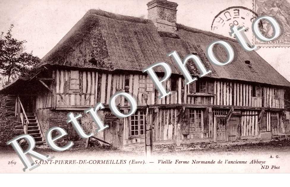Vieille ferme normande de l&#039;ancienne Abbaye