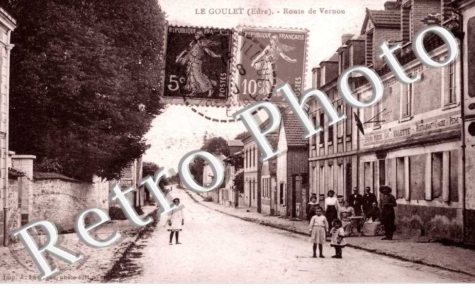 LE GOULET  - Route de Vernon