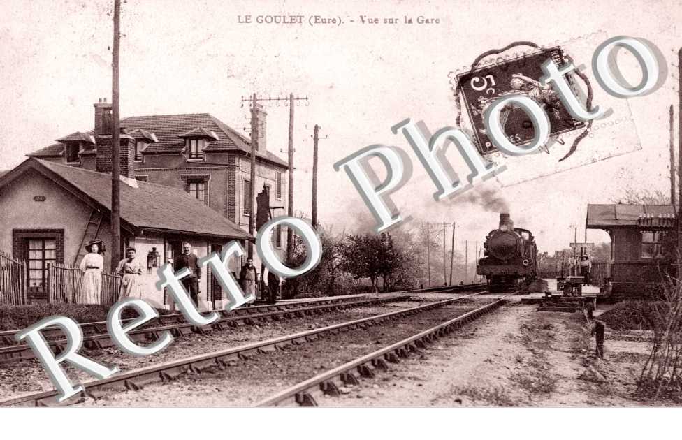 Le Goulet -  Vue sur la gare