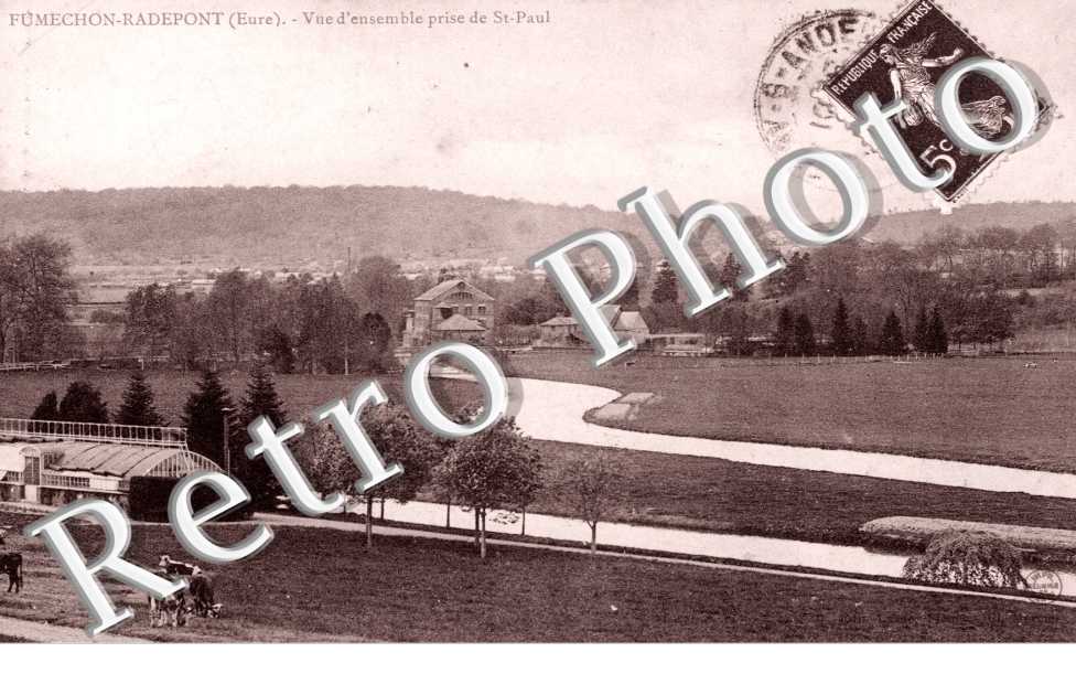 Vue d&#039;ensemble prise de Saint-Paul