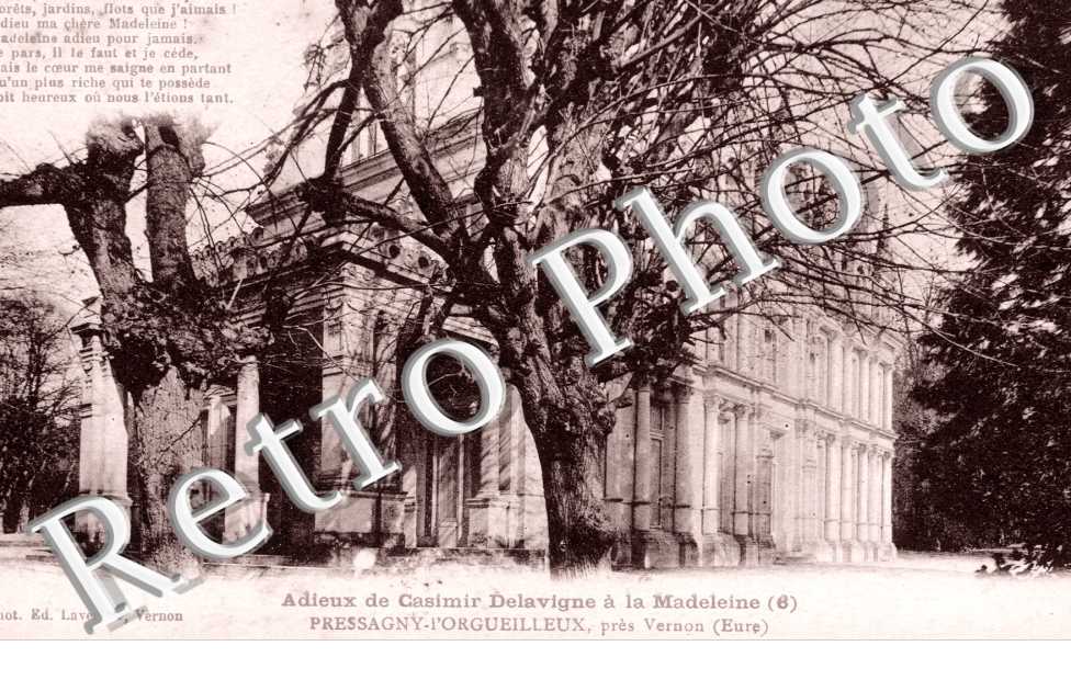 Adieux de Casimir Delavigne a la Madeleine