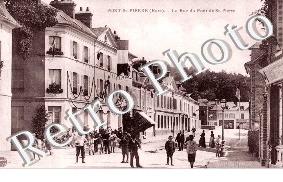la rue du pont de st Pierre