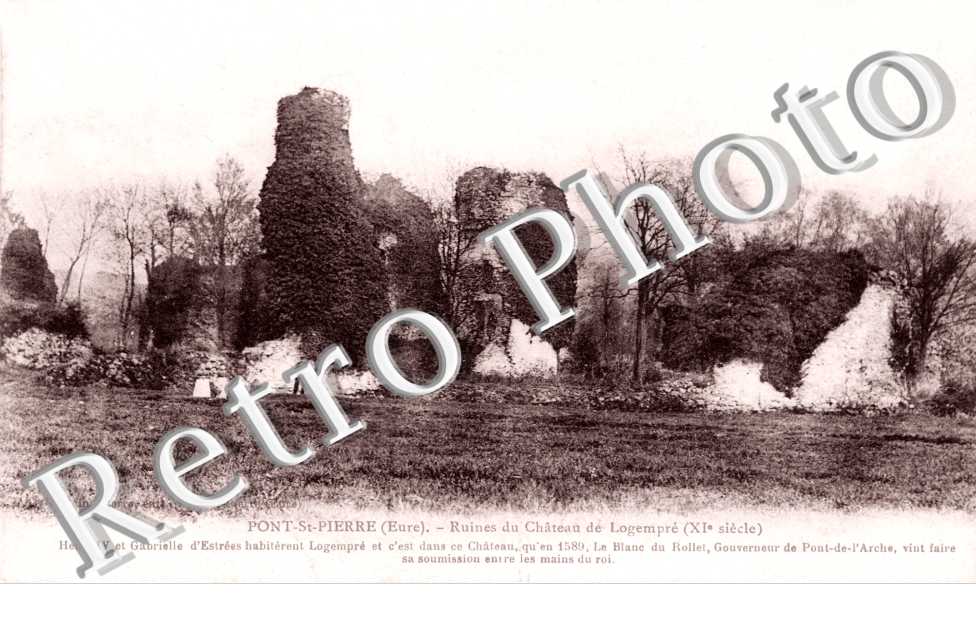 Ruines du chateau de Logempre