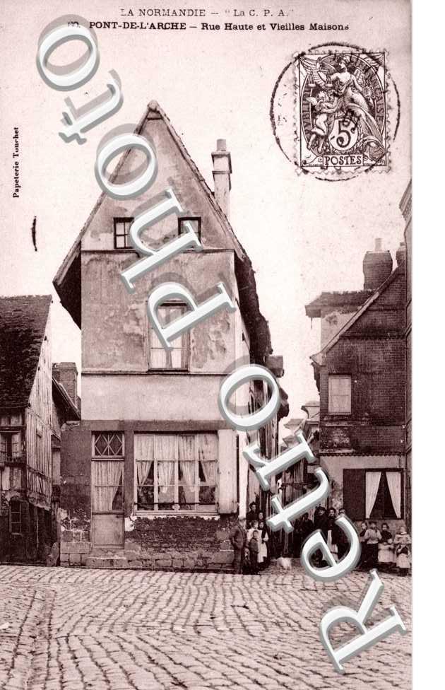 reproduction cartes postales anciennes Rue Haute et Vieilles