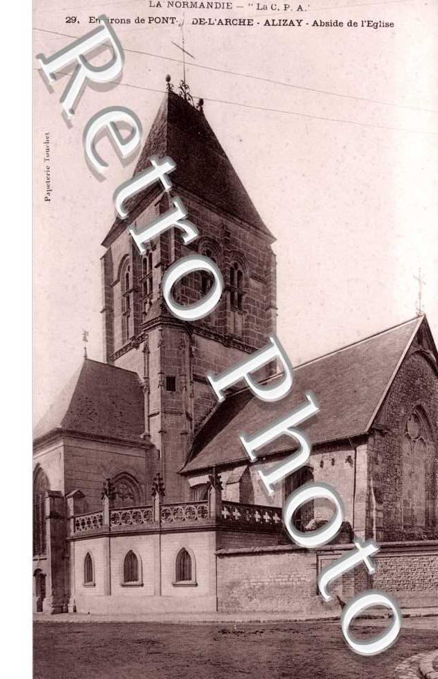 Alizay, Abside de l'Eglise