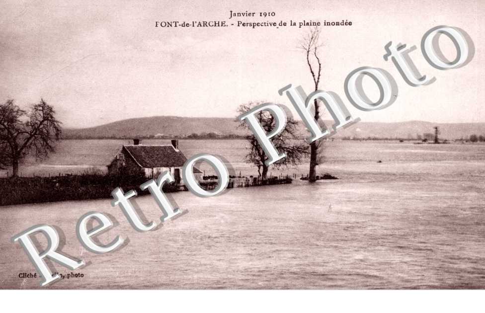 perspective de la plaine inondee