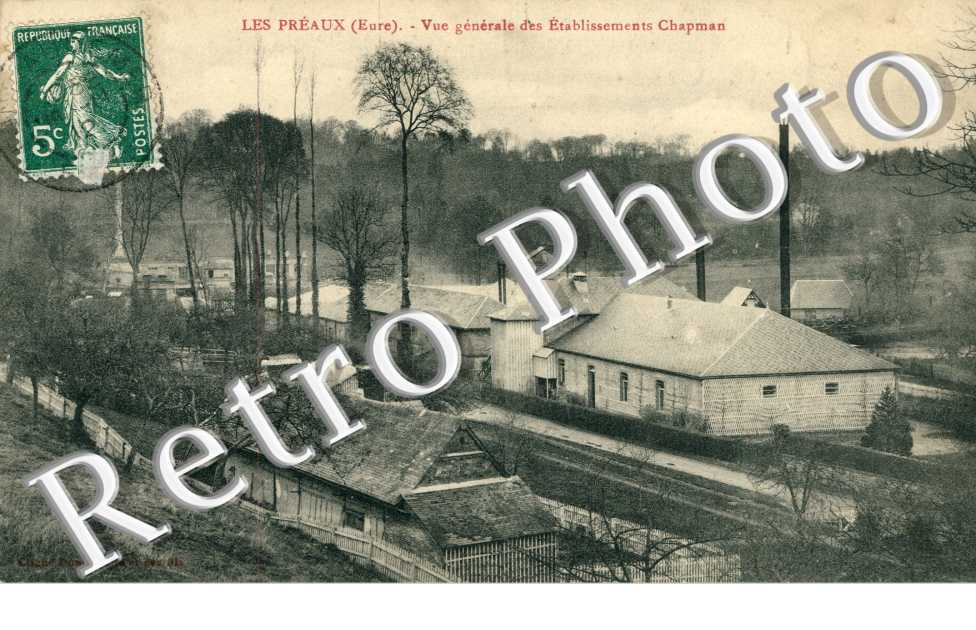 Les Preaux, Vue generale des Etablissements Chapman