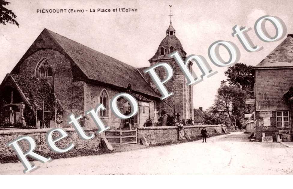La place et l&#039;eglise