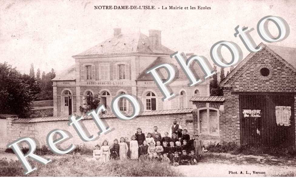 Mairie et ecoles - Notre-Dame de L&#039;Isle