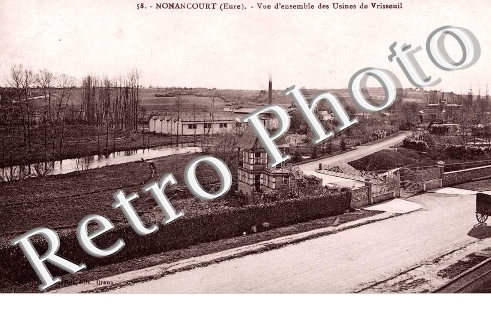 vue d'ensemble des usines de Vrisseuil