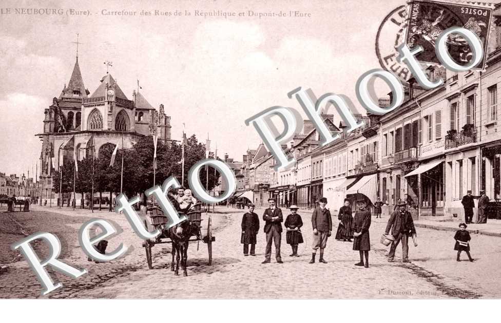 Carrefour des Rues de la Republique et Dupont de l&#039;Eure