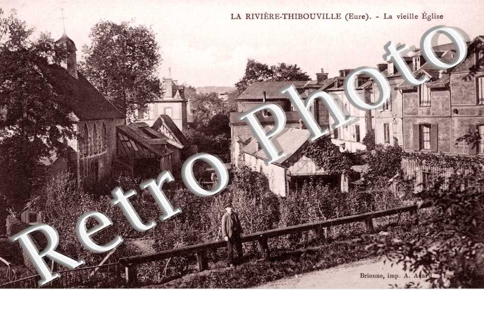 La vielle eglise  - La riviere Thibouville