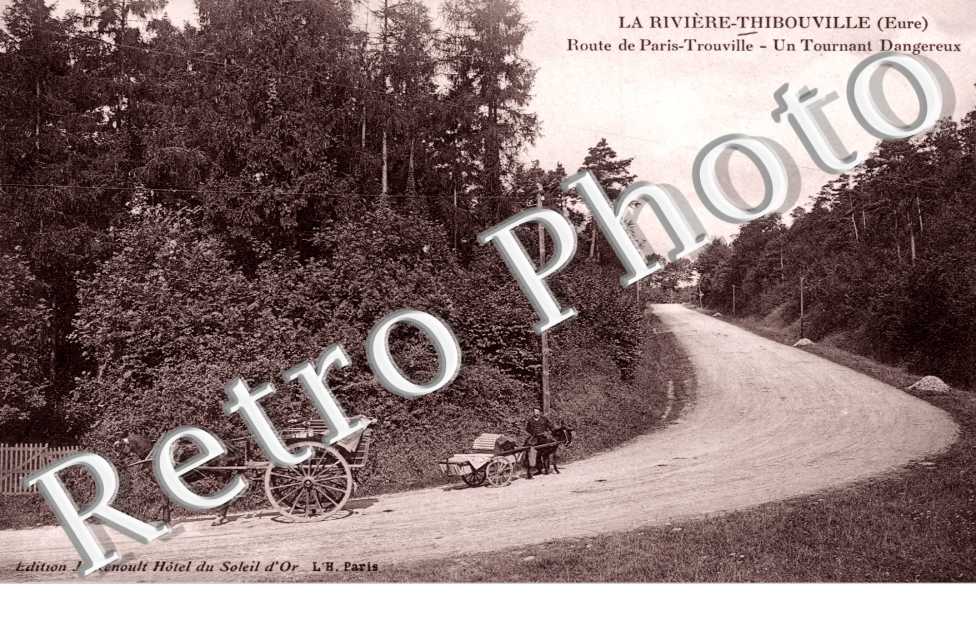 La Riviere Thibouville, un tournant dangereux