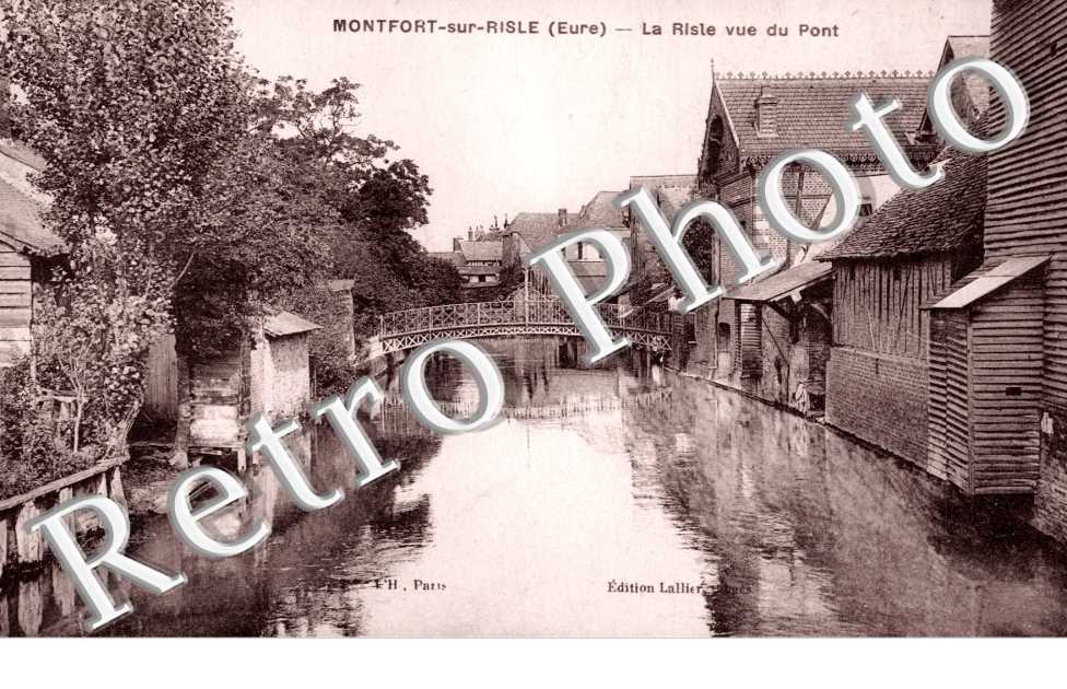 La Risle vue du Pont