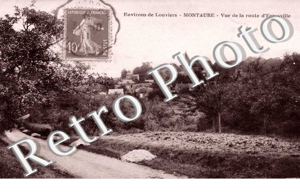 Vue de la route d&#039;Ecrosville