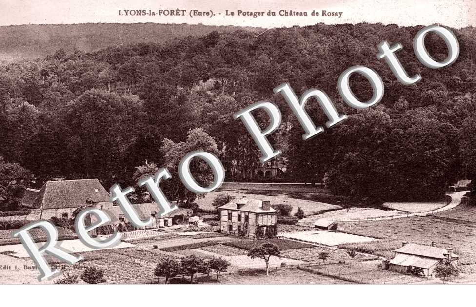 Le potager du Chateau de Rosay