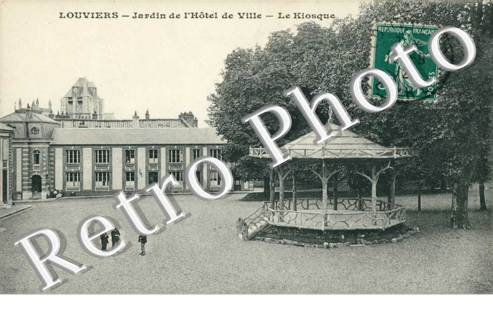 Jardin de l'Hotel de Ville, le Kiosque