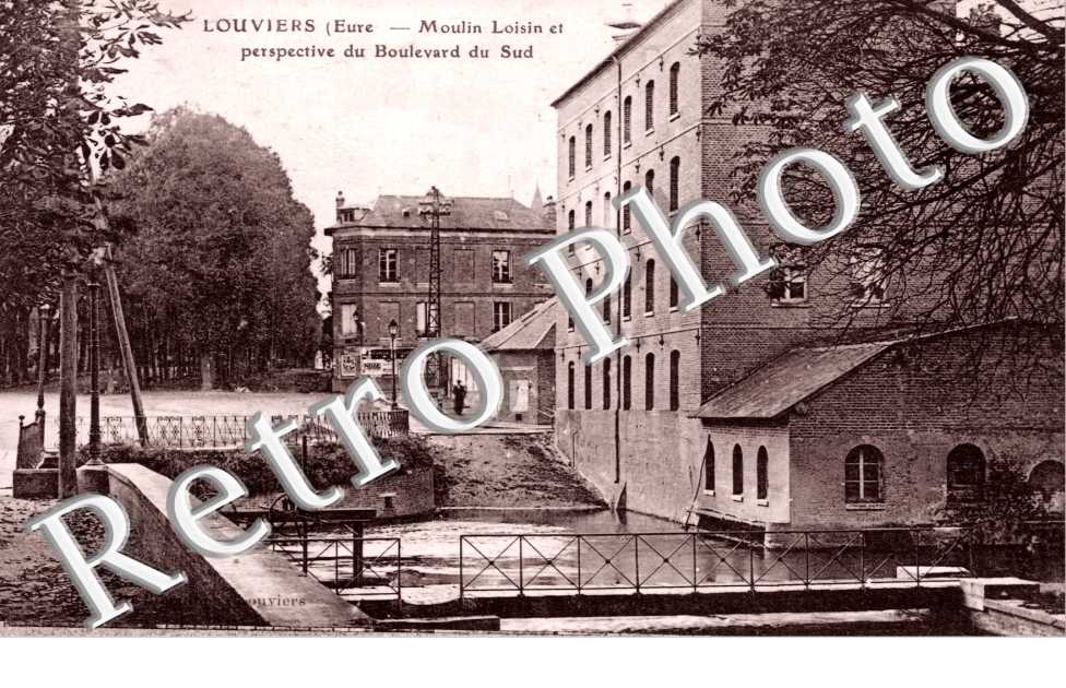 Moulin Loisin et perspective du Boulevard du Sud