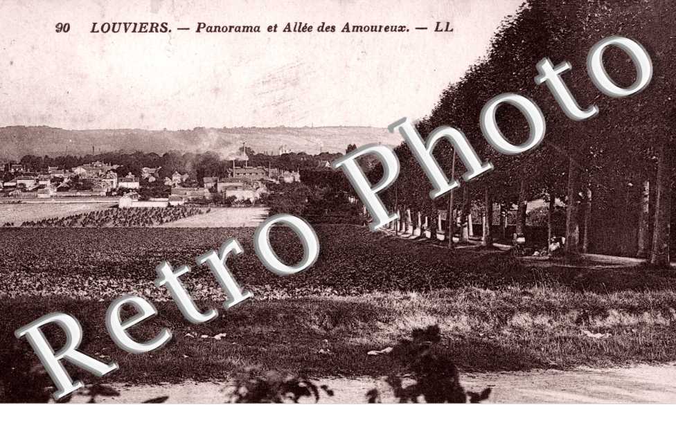panorama et Allee des Amoureux