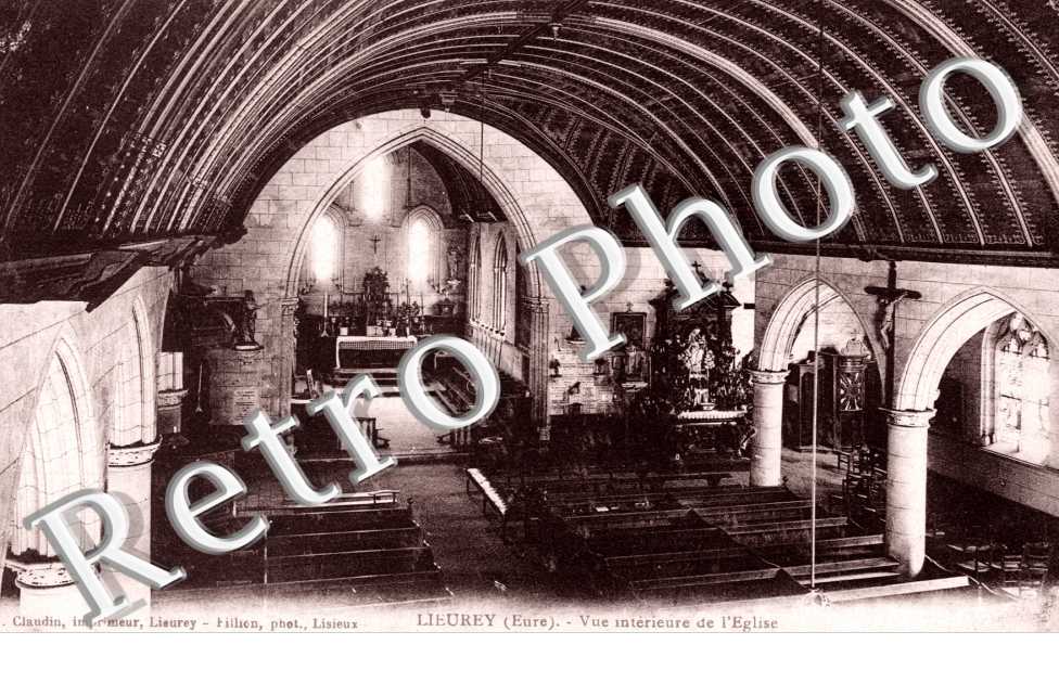 Vue interieure de l&#039;eglise