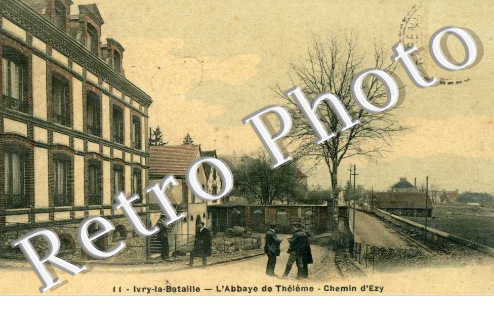 l&#039;abbaye de Theleme - chemin d&#039;Ezy