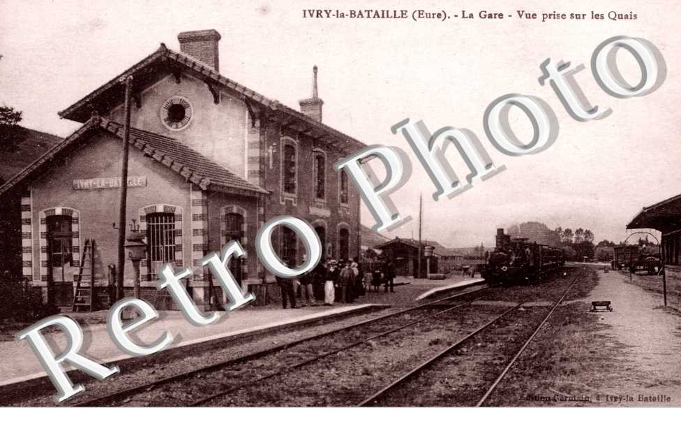 la gare, vue prise sur les quais