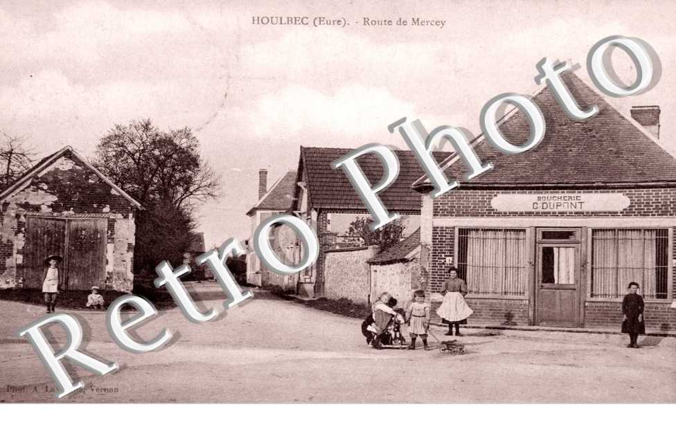 Houlbec. Route de Mercey