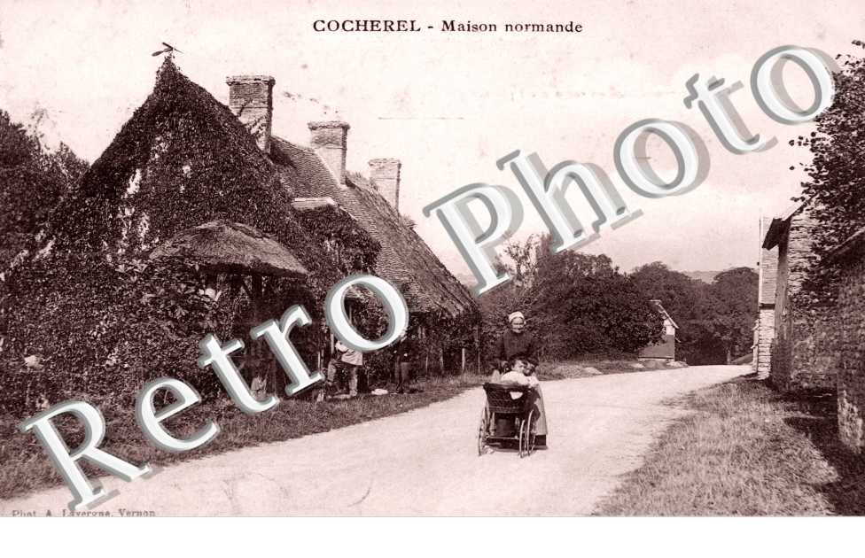 Cocherel. maison normande