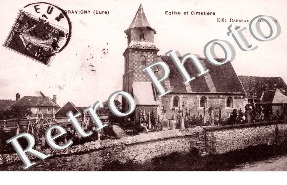 Eglise et cimetiere