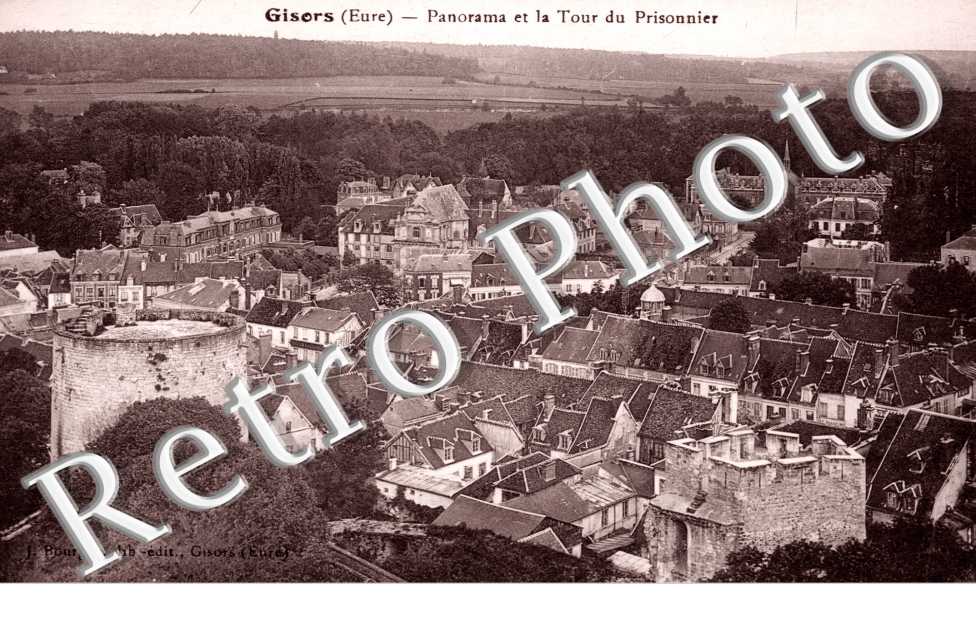 Vue generale et la Tour du Prisonnier