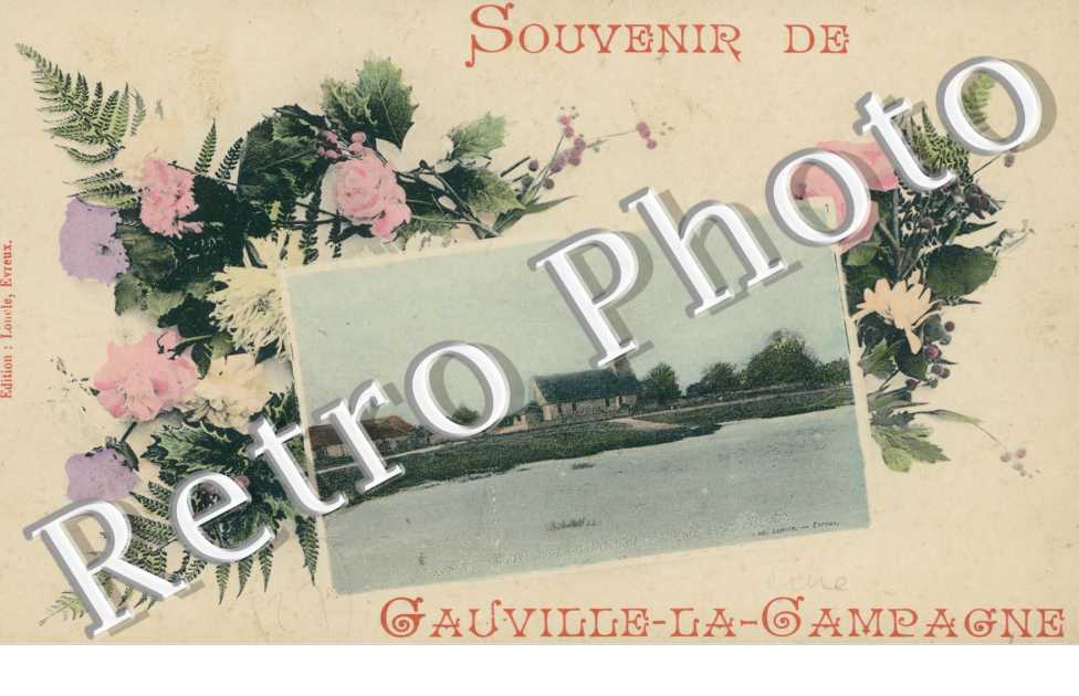 Carte souvenir couleur