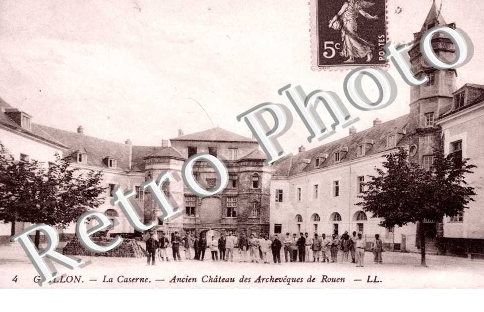 La Caserne, l&#039;Ancien Chateau des Archeveques de Rouen