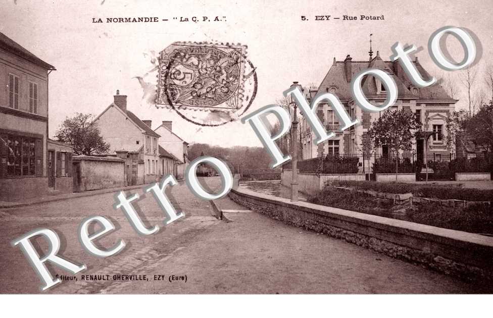 Quai et rue Potard